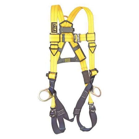 Delta™ Full Body Harness, Universal (S/M/L/XL), 420 lb., Quick-Connect Chest/ Back, Side D-Ring MPN:1110625