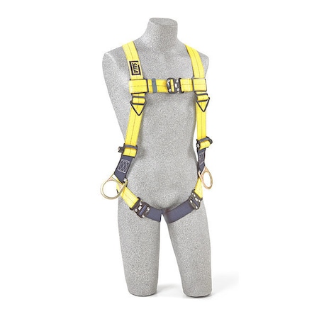Delta™ Full Body Harness, 3XL, 420 lb., Quick-Connect Chest/ Quick-Connect Leg Straps MPN:1110628
