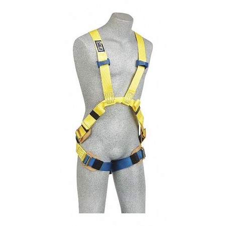 Delta™ Arc Flash Full Body Harness, M, 310 lb., Mating Chest/ Friction / Pass Through Leg Straps MPN:1110750