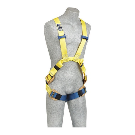 Delta™ Arc Flash Full Body Harness, 2XL, 310 lb., Back, Front D-Ring MPN:1110755
