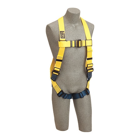 Delta™ Arc Flash Full Body Harness, XL, 310 lb., Pass-Through Chest/ Mating Leg Straps MPN:1110791
