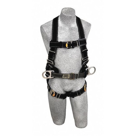 Delta™ Arc Flash Full Body Harness, XL, 310 lb., Back D-Ring MPN:1110802