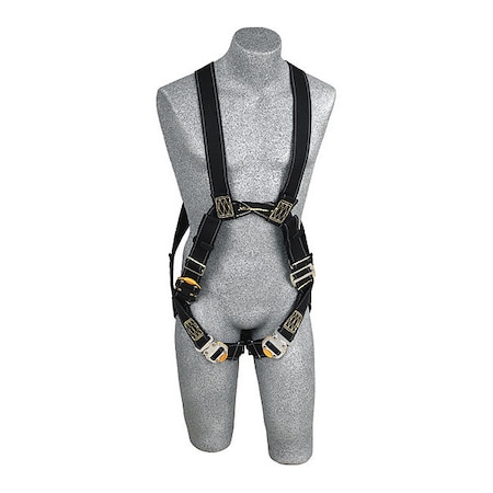 Delta™ Arc Flash Full Body Harness, S, 310 lb., Back, Front D-Ring MPN:1110815
