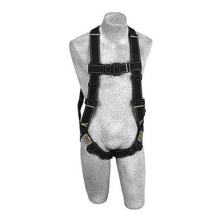 Delta™ Arc Flash Full Body Harness, XL, 310 lb., Mating Chest/ Mating Leg Straps, Back D-Ring MPN:1110831