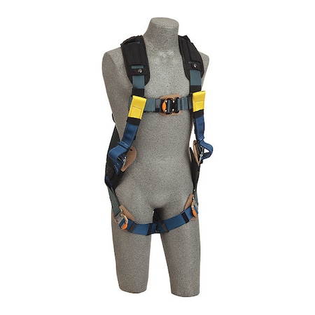 ExoFit™ XP Arc Flash Rescue Full Body Harness, S, 420 lb., Quick-Connect Chest/ Back D-Ring MPN:1110849