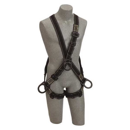 Delta™ Arc Flash Full Body Harness, S, 310 lb., Back, Front, Side D-Ring MPN:1110941