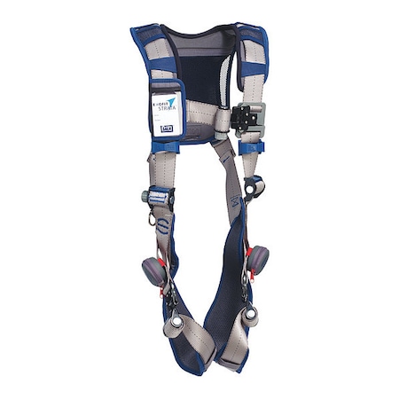 ExoFit STRATA™ Full Body Harness, L, 420 lb., Quick-Connect Chest/ Quick-Connect Leg Straps MPN:1112477