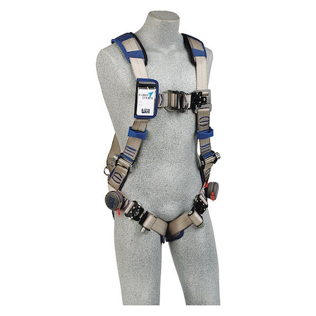 ExoFit STRATA™ Full Body Harness, M, 420 lb., Quick-Connect Chest/ Quick-Connect Leg Straps MPN:1112486