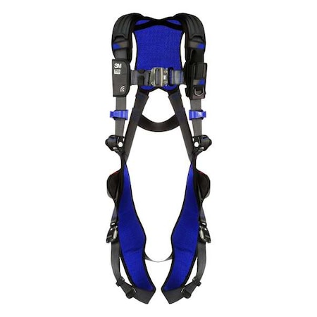 ExoFit™ X300 Fall Protection Harness, L, 420 lb, Quick-Connect Chest/ Quick-Connect Leg Straps MPN:1113007