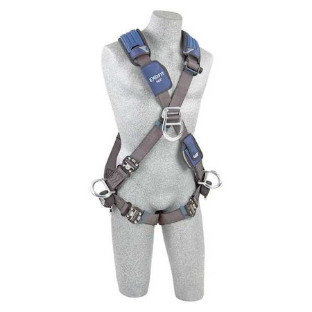 ExoFit NEX™ Full Body Harness, M, 420 lb., Not Applicable Chest/ Quick-Connect Leg Straps MPN:1113109
