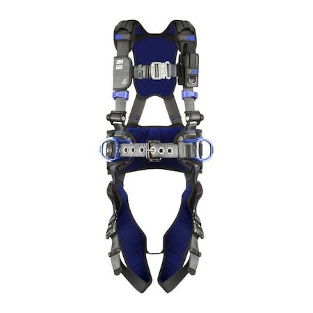 ExoFit™ X300 Fall Protection Harness, S, 420 lb, Quick-Connect Chest/ Quick-Connect Leg Straps MPN:1113121