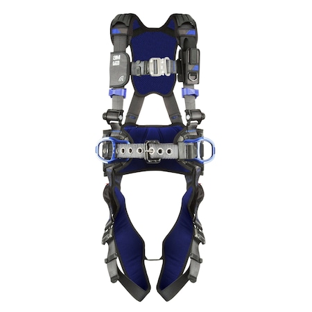 ExoFit™ X300 Fall Protection Harness, XL, 420 lb, Quick-Connect Chest/ Quick-Connect Leg Straps MPN:1113130