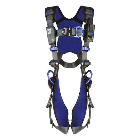 ExoFit™ X300 Fall Protection Harness, 2XL, 420 lb, Quick-Connect Chest/ Quick-Connect Leg Straps MPN:1113214