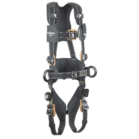 ExoFit NEX™ Full Body Harness, XL, 420 lb., Quick-Connect Chest/ Quick-Connect Leg Straps MPN:1113318