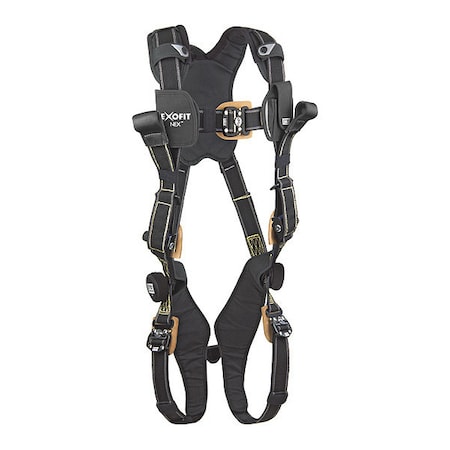 ExoFit NEX™ Arc Flash Rescue Full Body Harness, 2XL, 420 lb., Back D-Ring MPN:1113329