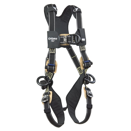 ExoFit NEX™ Arc Flash Full Body Harness, L, 420 lb., Quick-Connect Chest/ MPN:1113332