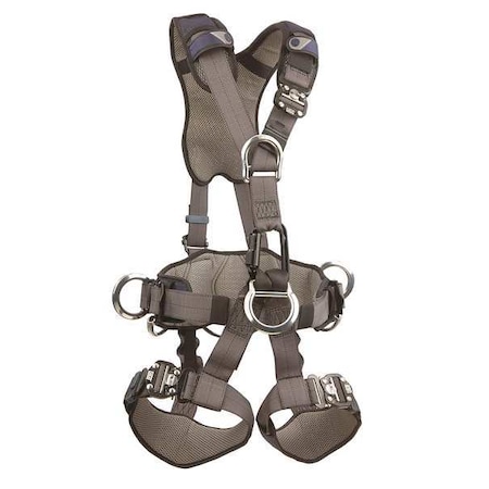 ExoFit NEX™ Rescue Full Body Harness, S, 420 lb., None Chest/ Quick-Connect Leg Straps MPN:1113345