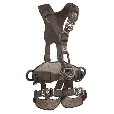 ExoFit NEX™ Rescue Full Body Harness, M, 420 lb., None Chest/ Quick-Connect Leg Straps MPN:1113371