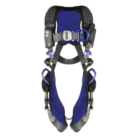 ExoFit™ X300 Fall Protection Harness, S, 420 lb, Quick-Connect Chest/ Tongue Leg Straps MPN:1113420