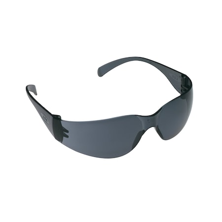 Virtua, Safety Glasses, Anti-scratch, Gray Lens, Gray Frame, Frameless MPN:11327-00000-20