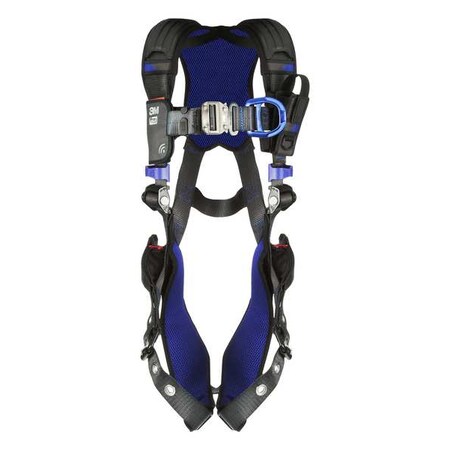 ExoFit™ X300 Fall Protection Harness, S, 420 lb, Quick-Connect Chest/ Tongue Leg Straps MPN:1140133