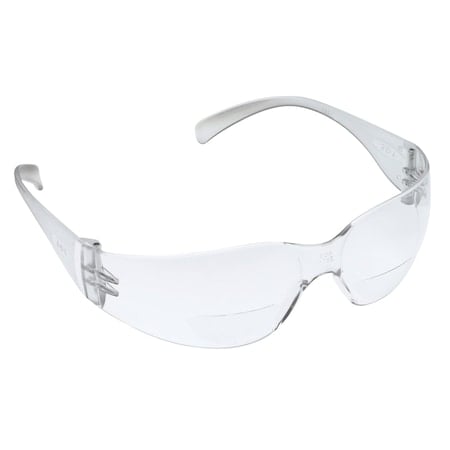 Virtua™ Reader Safety Glasses, Clear Wraparound Frame, 1.5 Diopter, Clear Lens, Anti-Fog Coating MPN:11513-00000-20