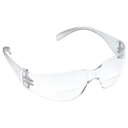 Virtua™ Reader Safety Glasses, Clear Wraparound Frame, 2.0 Diopter, Clear Lens, Anti-Fog Coating MPN:11514-00000-20