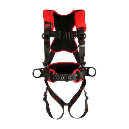 Protecta® Positioning/Climbing Harness, M/L, 420 lb., Friction / Pass-Through Chest/ MPN:1161210