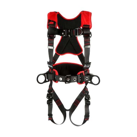 Protecta® Full Body Harness, S, 420 lb., Quick-Connect Chest/ Quick-Connect Leg Straps MPN:1161220