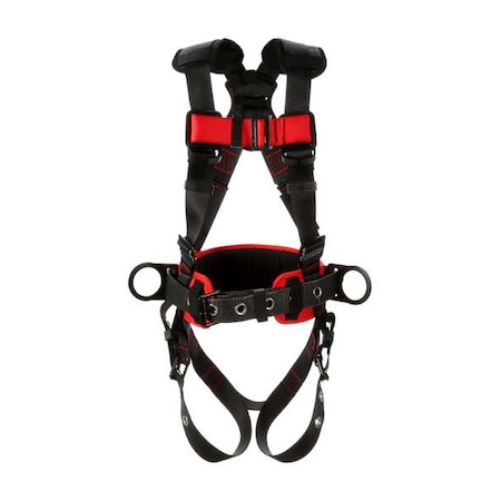 Protecta Full Body Harness, Vest, Positioning, Mating Chest Strap/Tongue Leg Strap Buckles, M/L MPN:1161309