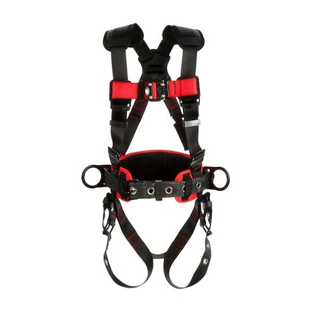 Protecta® Full Body Harness, S, 420 lb., Quick-Connect Chest/ Tongue Leg Straps MPN:1161315