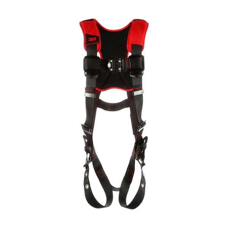 Protecta® Vest-Style Harness, XL, 420 lb., Quick-Connect Chest/ Tongue Leg Straps MPN:1161422M