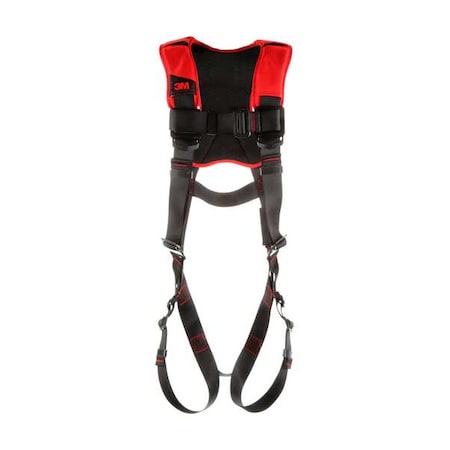 Protecta® Vest-Style Harness, M/L, 420 lb., Friction / Pass-Through Chest/ Back D-Ring MPN:1161424