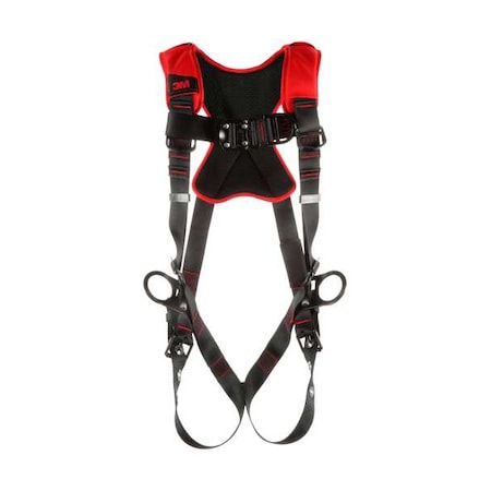 Protecta® Full Body Harness, XL, 420 lb., Quick-Connect Chest/ Tongue Leg Straps, Back D-Ring MPN:1161441