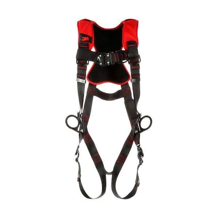 Protecta® Full Body Harness, S, 420 lb., Quick-Connect Chest/ Quick-Connect Leg Straps MPN:1161442