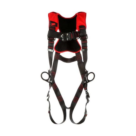 Protecta® Full Body Harness, XL, 420 lb., Quick-Connect Chest/ Quick-Connect Leg Straps MPN:1161444