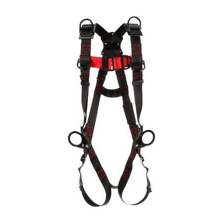 Protecta® Vest-Style Positioning/Climbing/Retrieval Harness, 2XL, 420 lb., Friction Leg Straps MPN:1161516