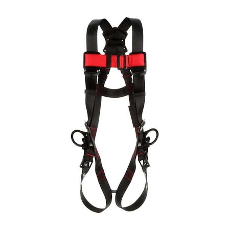 Protecta® Full Body Harness, S, 420 lb., Mating Chest/ Tongue Leg Straps, Back, Hips D-Ring MPN:1161531