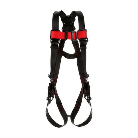 Protecta® Full Body Harness, 2XL, 420 lb., Mating Chest/ Tongue Leg Straps, Back D-Ring MPN:1161544M