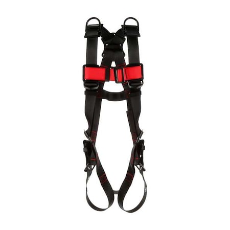 Protecta® Full Body Harness, XL, 420 lb., Friction / Pass-Through Chest/ Tongue Leg Straps MPN:1161551