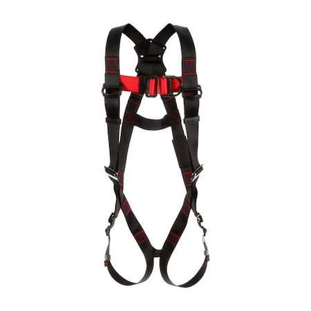Protecta® Full Body Harness, S, 420 lb., Friction / Pass-Through Chest/ Back, Chest D-Ring MPN:1161553