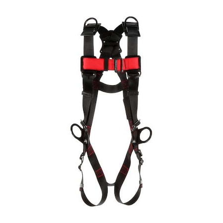 Protecta® Vest-Style Positioning/Retrieval Harness, XL, 420 lb., Friction / Pass-Through Chest/ MPN:1161565