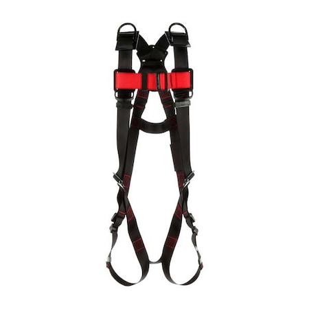 Protecta® Full Body Harness, XL, 420 lb., Mating Chest/ Mating Leg Straps, Back D-Ring MPN:1161578