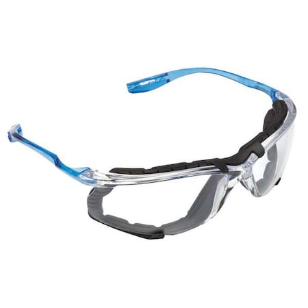 Virtua CCS Safety Glasses, Anti-Fog, Anti-Scratch, Foam Gasket, Wraparound, Frameless, Clear Lens MPN:11872