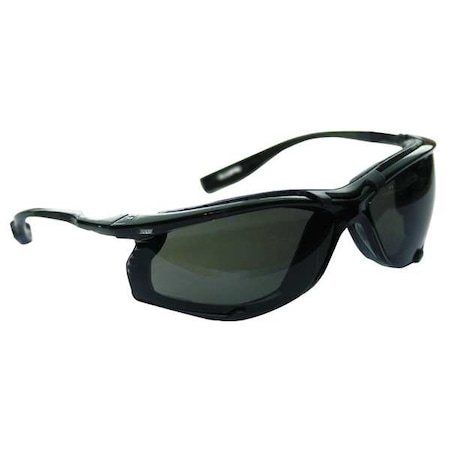 Virtua CCS Safety Glasses, Anti-Fog, Anti-Scratch, Wraparound, Foam Lined, Gray Frame, Gray Lens MPN:11873-00000-20