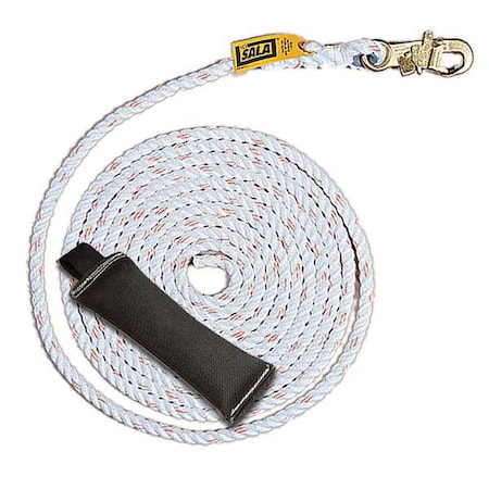Vertical Lifeline, 50 ft., White MPN:1203000