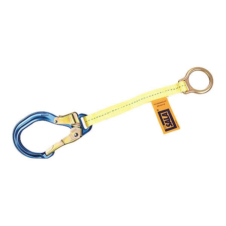 Web Lanyard, 1.4 ft. Length, Aluminum, 310 lb. Weight Capacity MPN:1231277