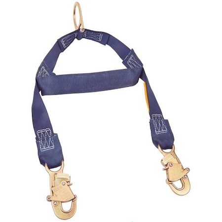 Rescue Lanyard, 2 ft. Length, Snap Hook, 310 lb. Weight Capacity MPN:1231460