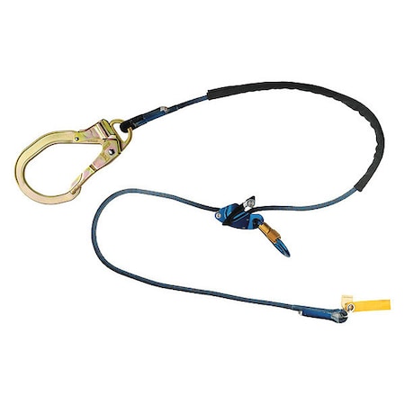 Trigger X Adjustable Positioning Lanyard, 6 ft. Length, Carabiner, Aluminum, 1 Leg(s) MPN:1234092