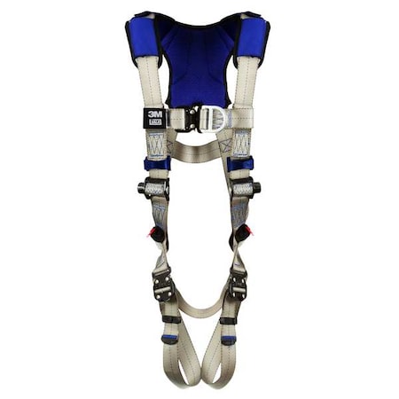 ExoFit™ X100 Fall Protection Harness, 2XL, 420 lb, Quick-Connect Chest/ Quick-Connect Leg Straps MPN:1401029